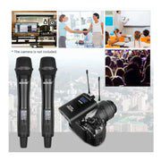 Kit 2 Micros Mano Inalámbricos Acemic DV-500 H+H