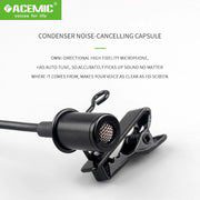 Micrófono Lavalier Dual Acemic Evo Lav.Mic EM2